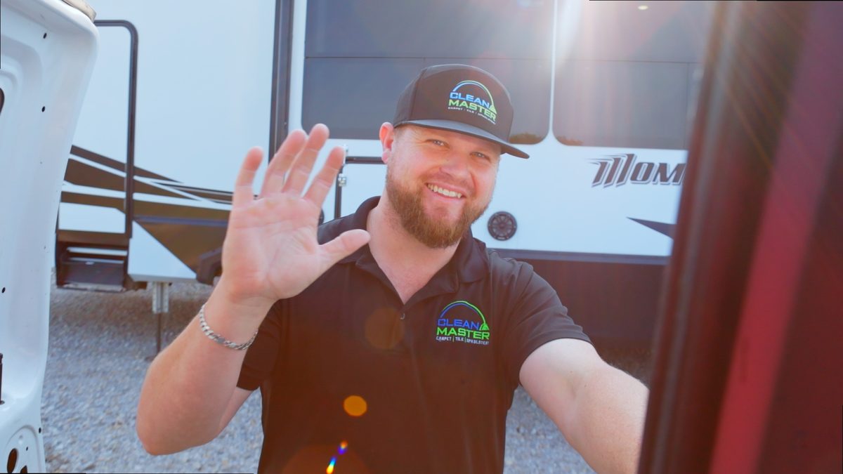 Jared from Clean Master waving hello